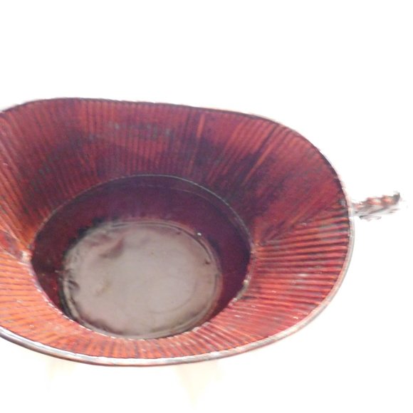 Vintage Gothic Victorian Griffin Motif Handle Footed Centerpiece - Picture 5 of 10